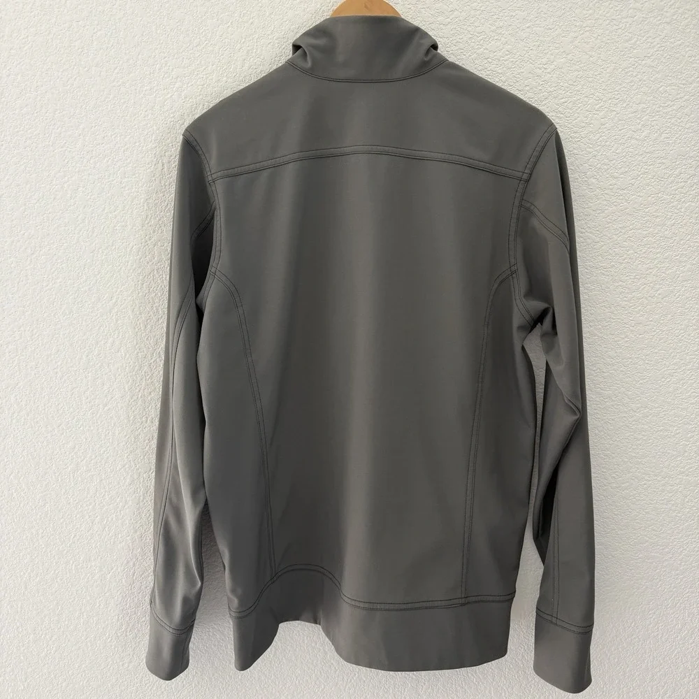 Patagonia Mens Sidesend Softshell Jacket M Grey Water Wind Resistent Outdoor